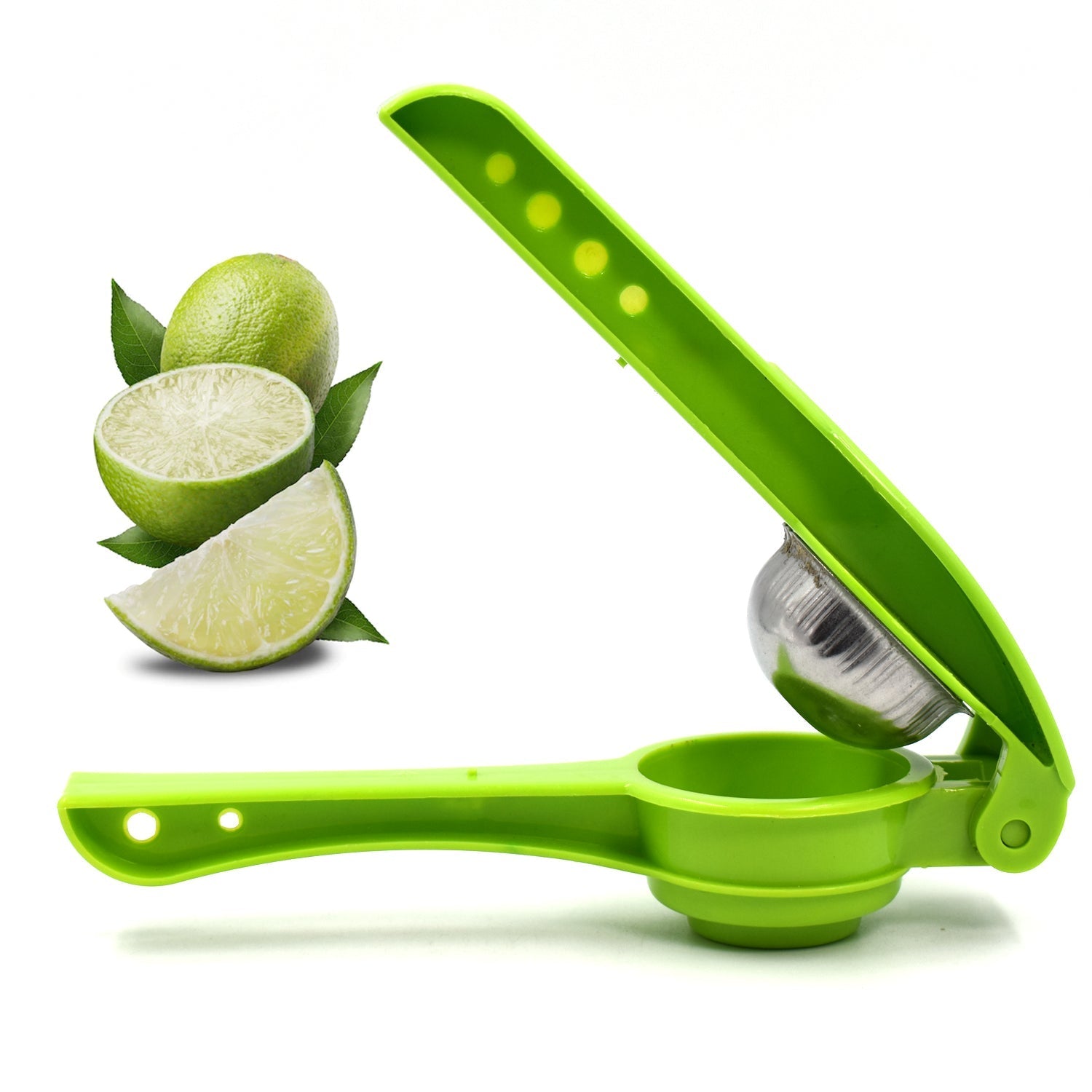 Plastic lemon squeezer cum opener, compact design Plastic lemon squeezer cum opener, compact design